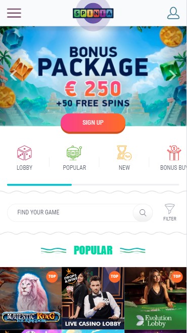 Spinia Casino 1m