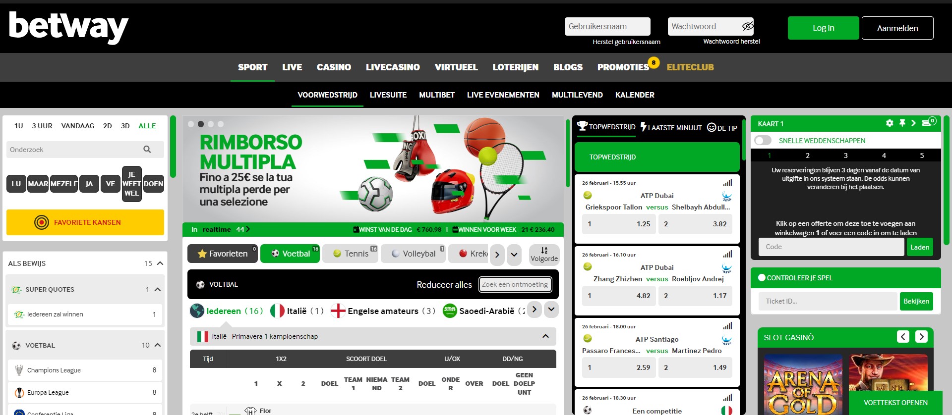 BetWay casino 2