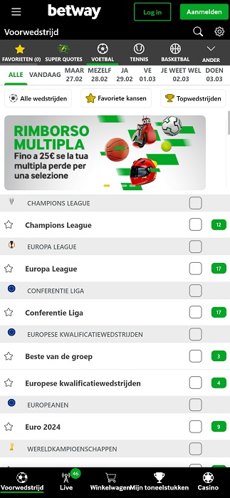 BetWay casino 2