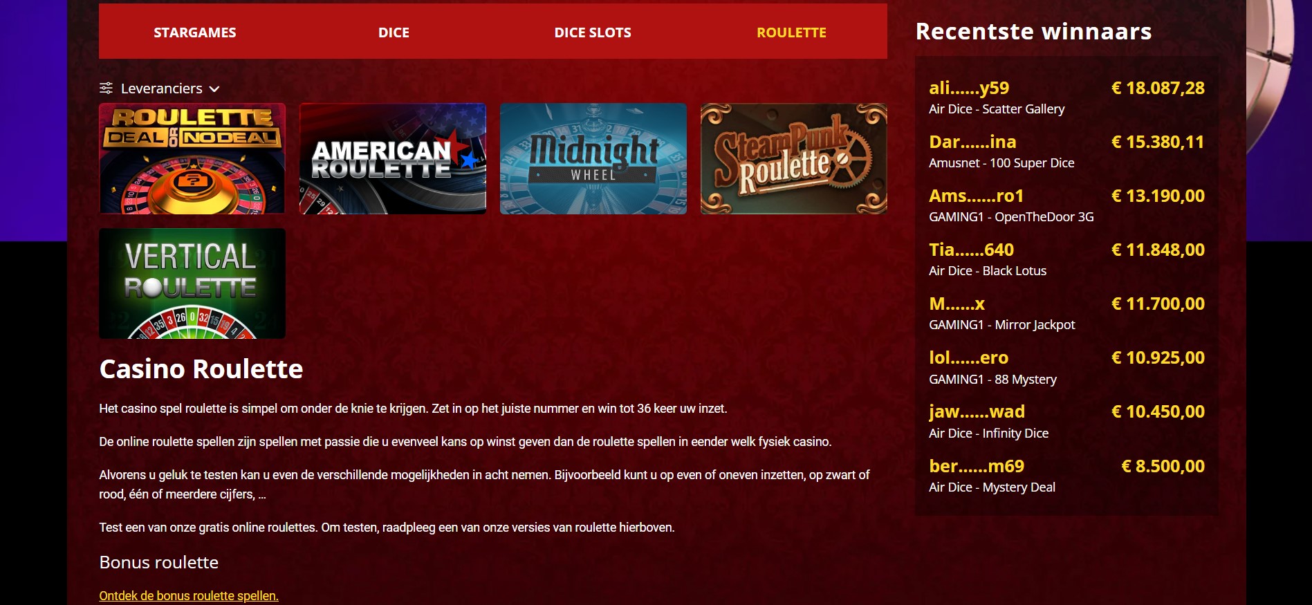 CasinoBelgium be 5