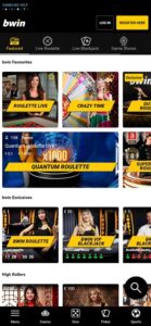 bwin mobiele casinospellen