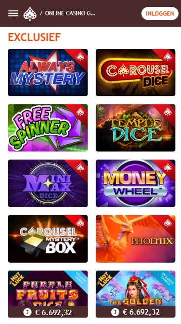 Carousel casino 6m