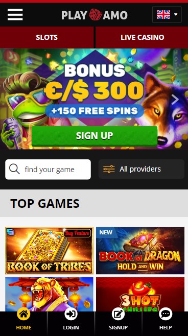 PlayAmo Casino 1m