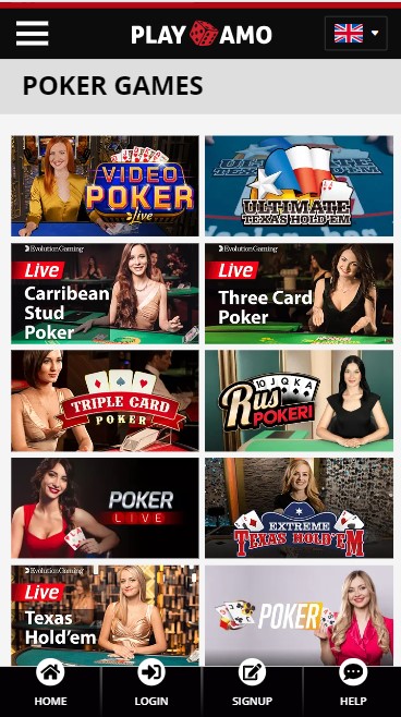 PlayAmo Casino 5m