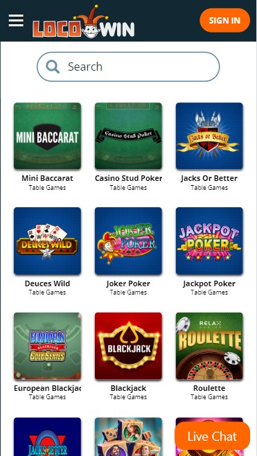 LocoWin casino 5m