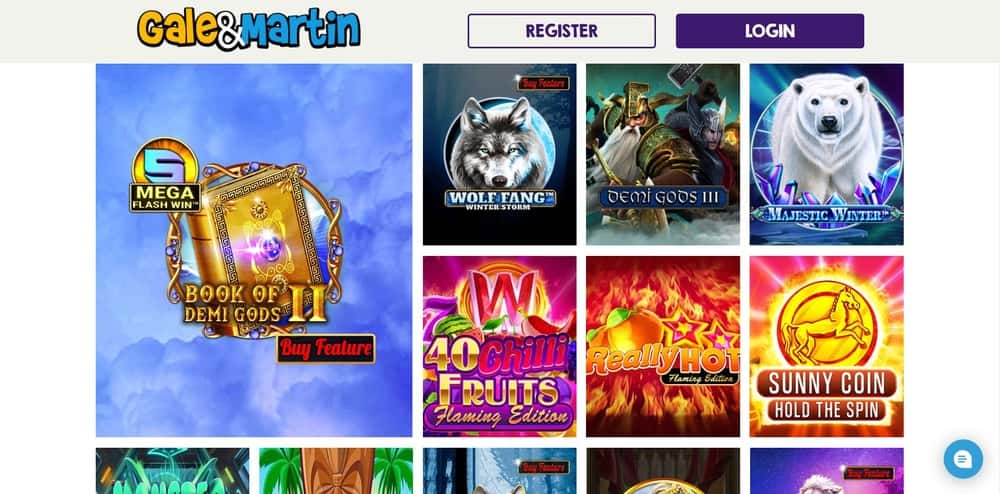 Gale & Martin casino spellen