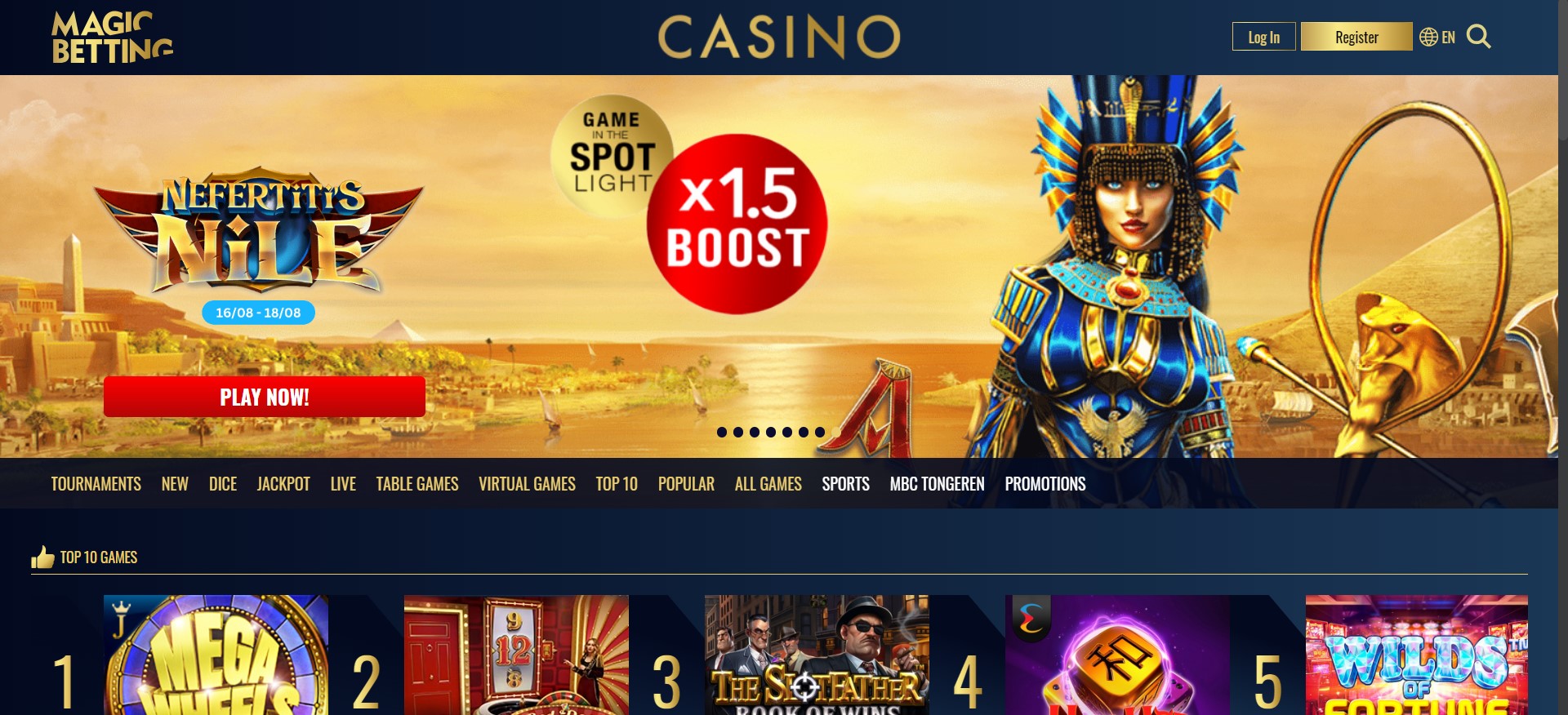 Magic Betting casino 1