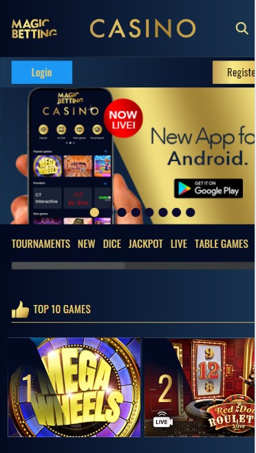 Magic Betting casino 1m