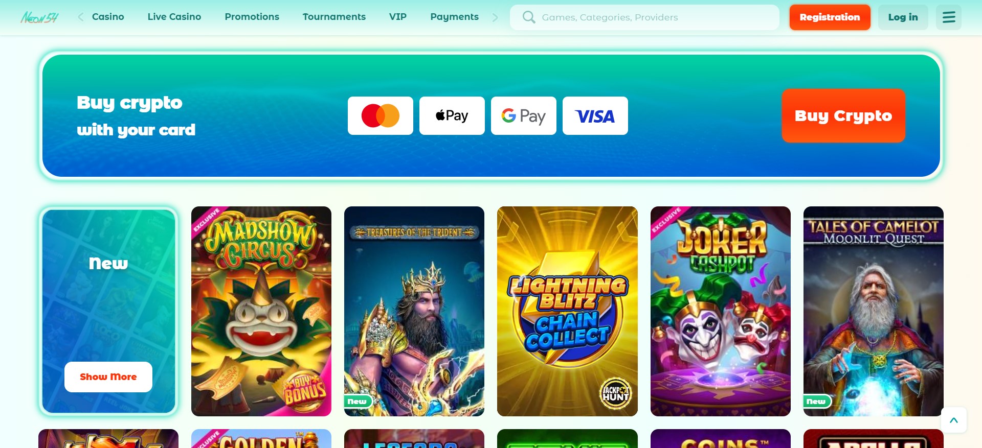 Neon54 Casino 3