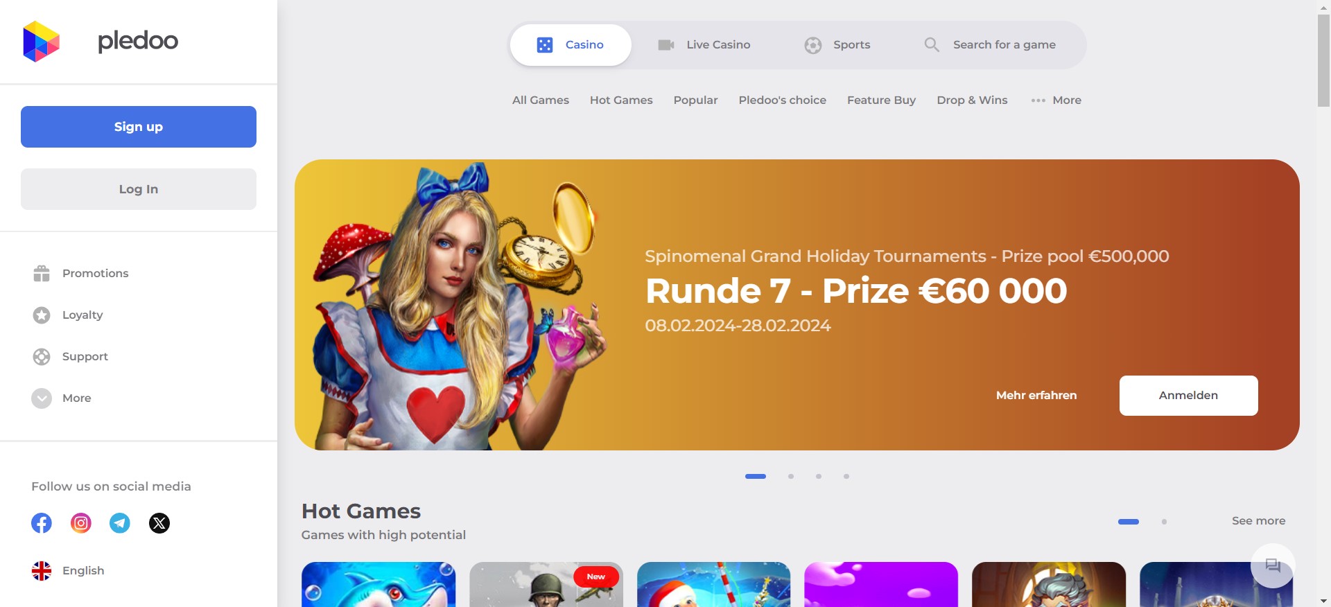 Pledoo casino 1