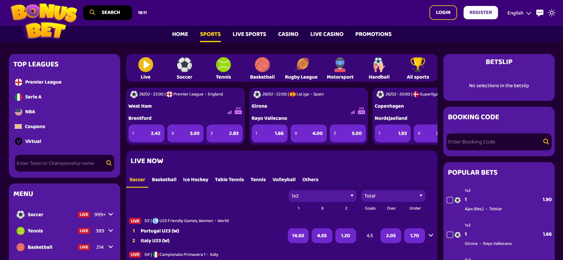 Bonus Bet Casino 5