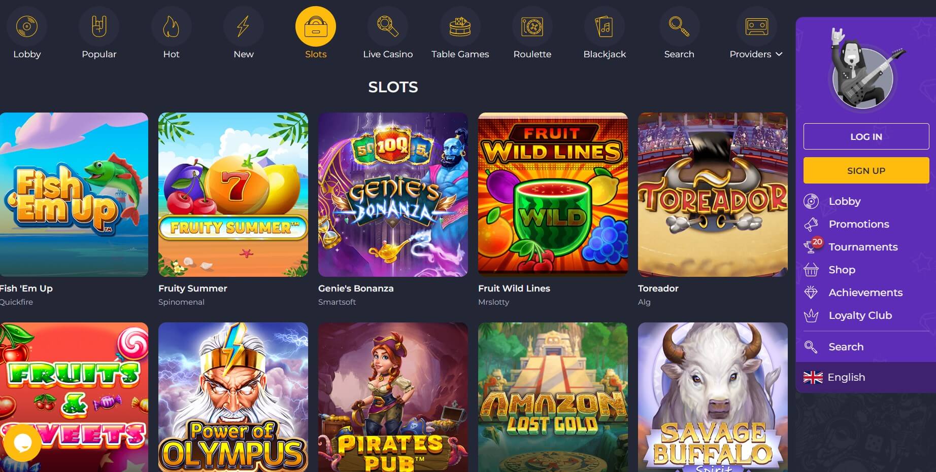 rolling slots games
