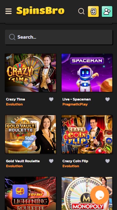SpinsBro Casino 1m