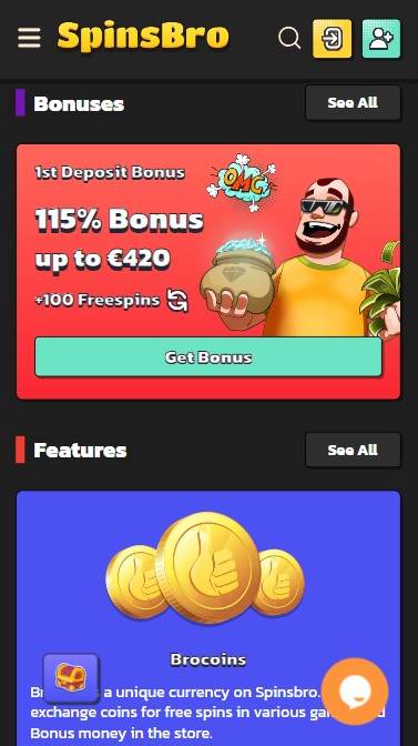 SpinsBro Casino 4m