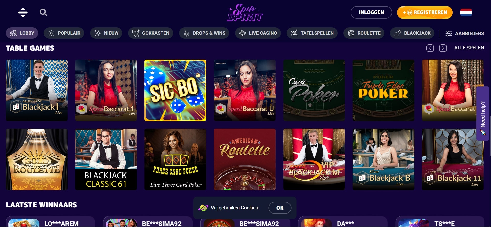 Spin Spirit casino