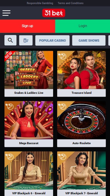 31bet casino 5m