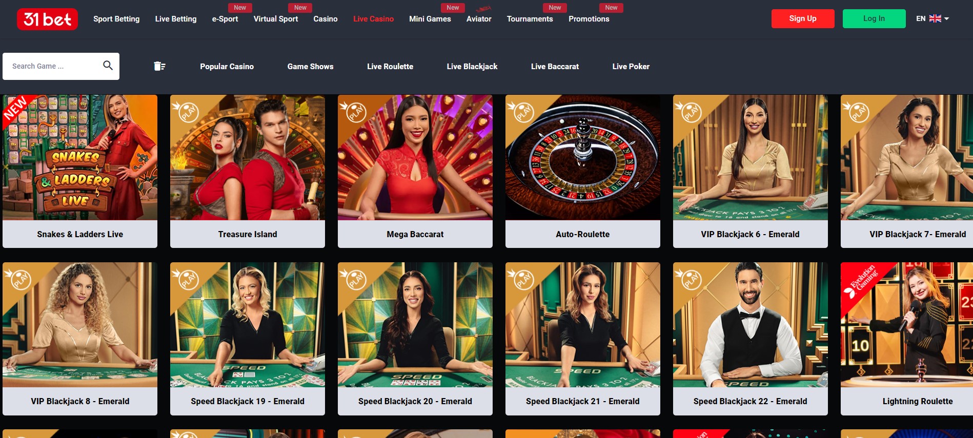 31bet casino 6