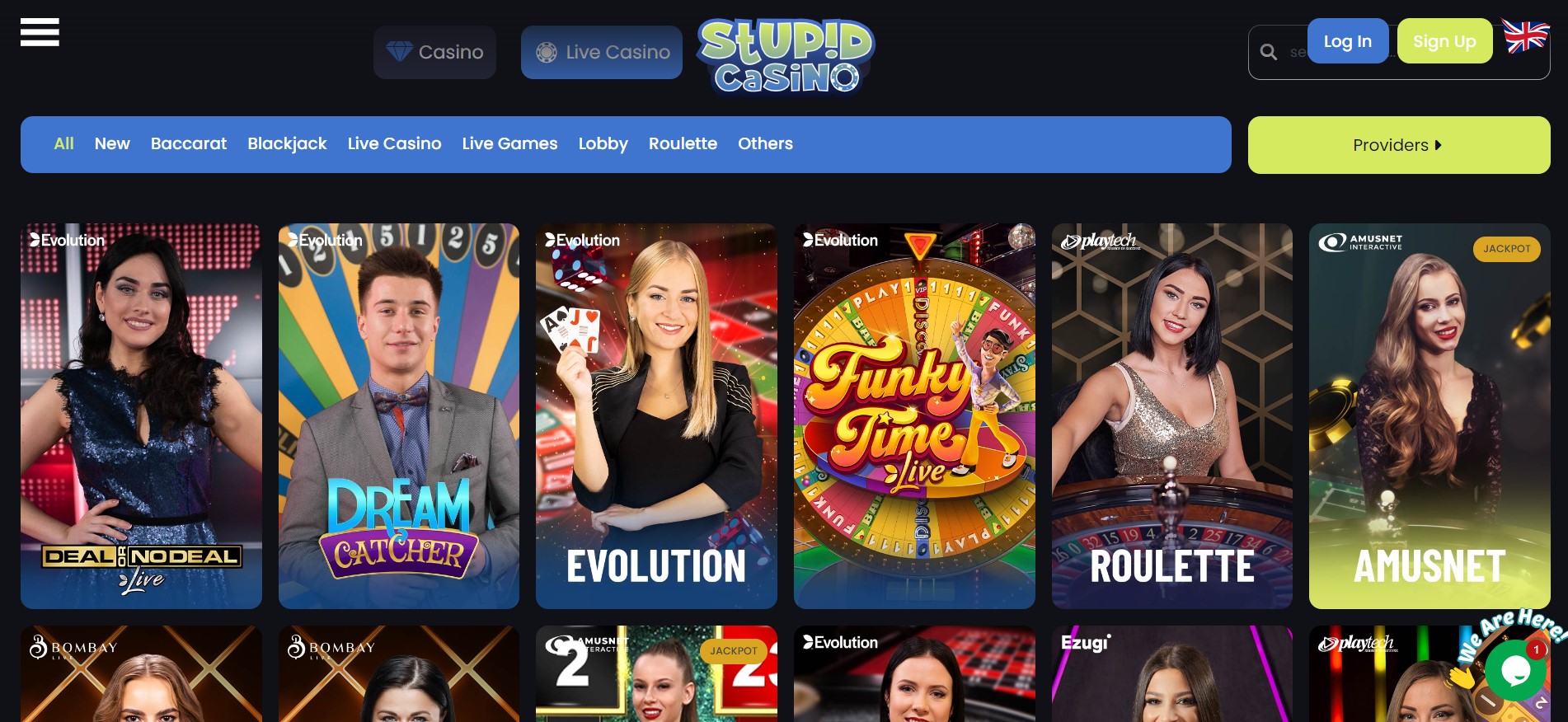 casinospellen bij stupid casino