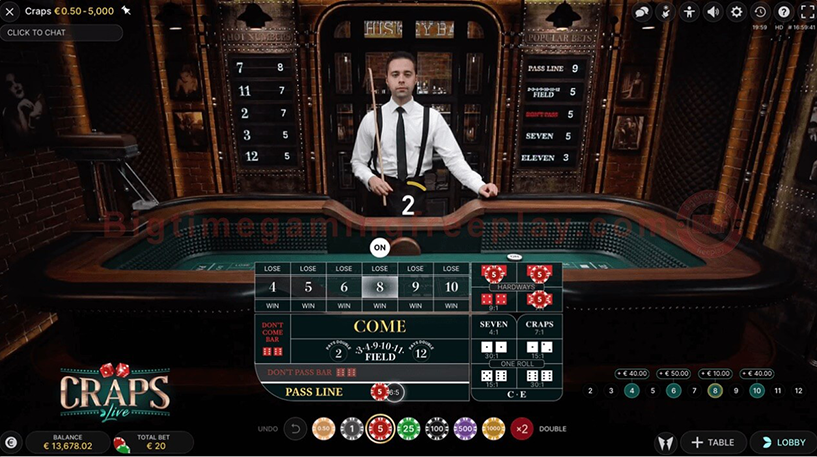 live craps