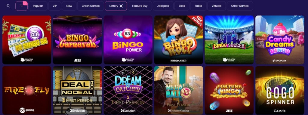 lalabet casino met diverse slotgames