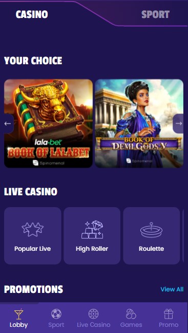 Lalabet casino 2m