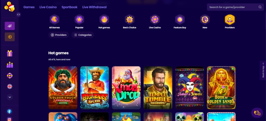 Wazbee casino 2