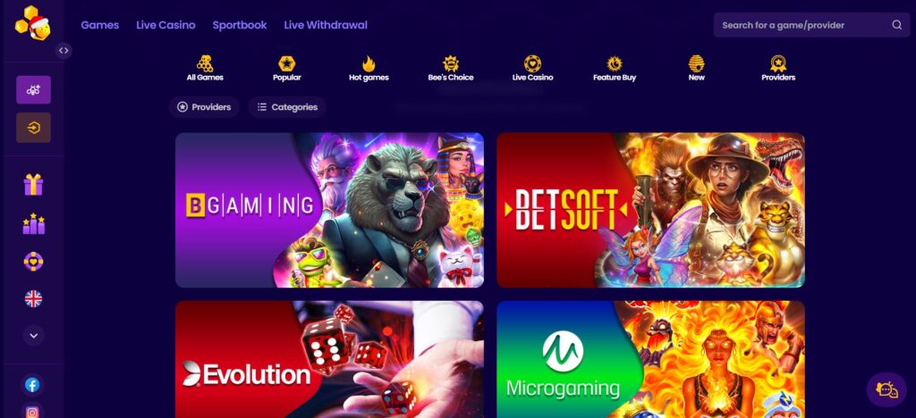 Wazbee casino 1