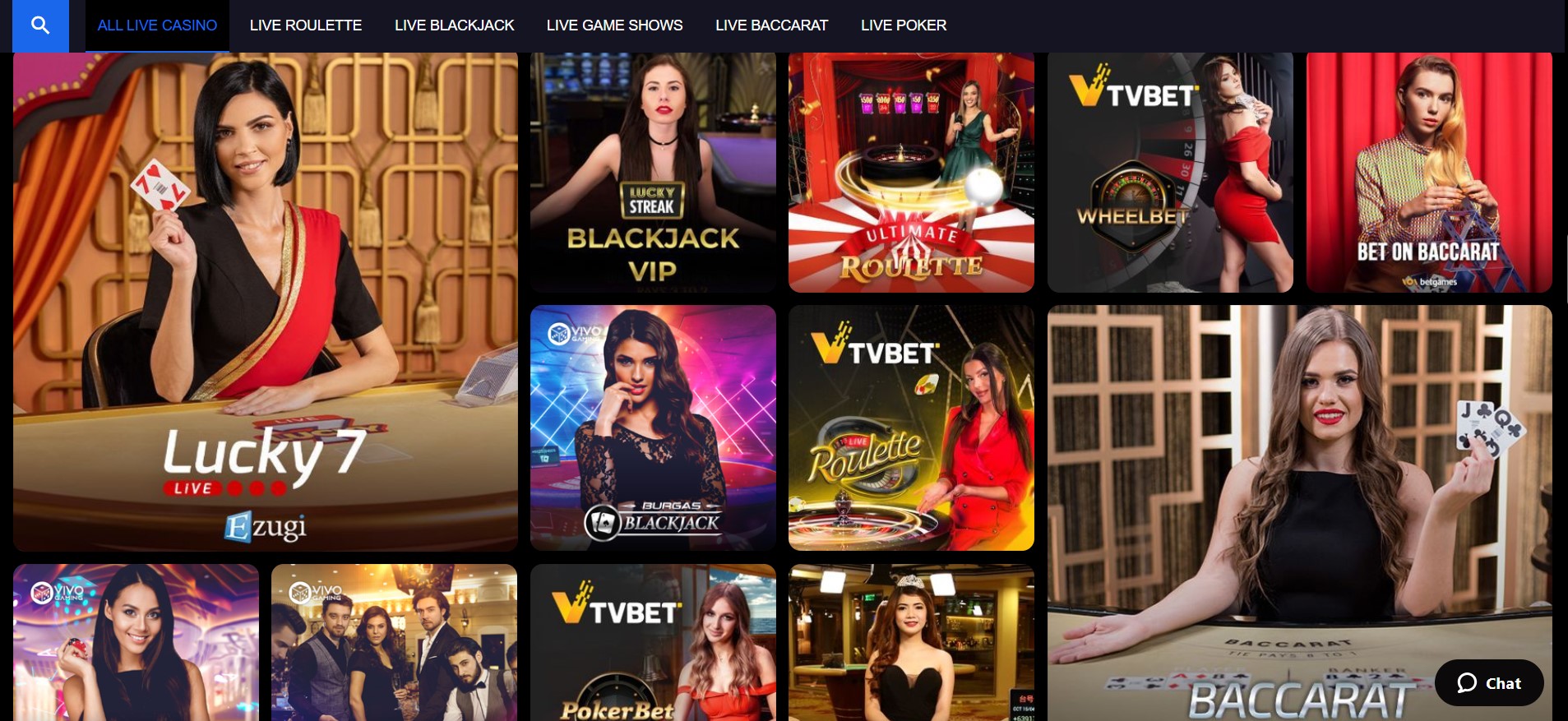 Pribet Casino games
