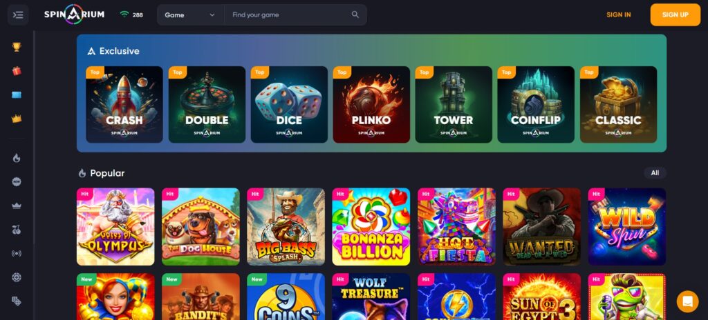 Spinarium Casino 3