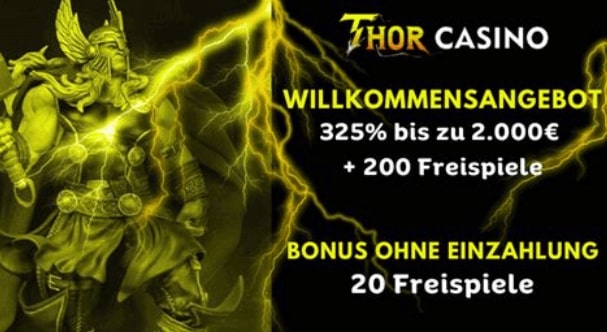 Thor Casino No Deposit Bonus