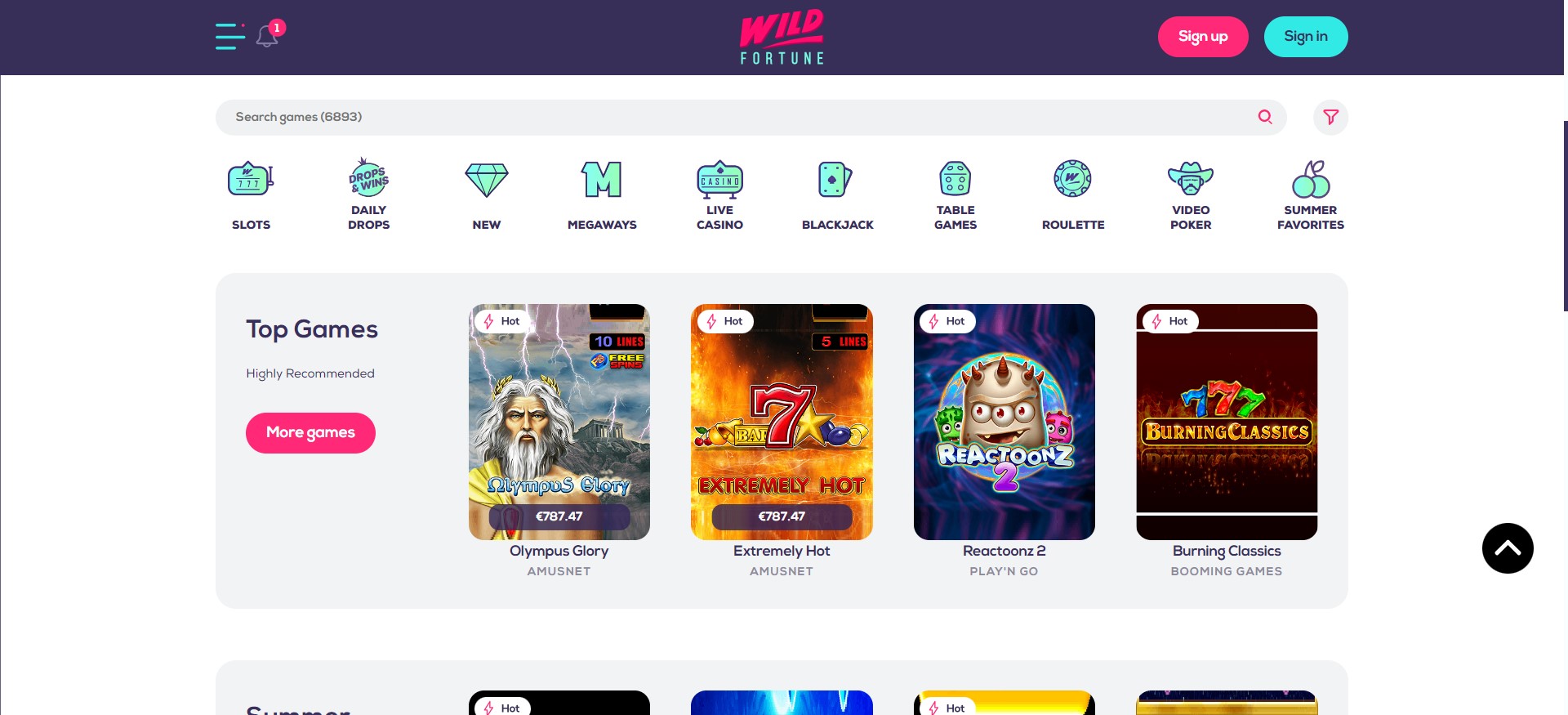 Wild Fortune Casino 2