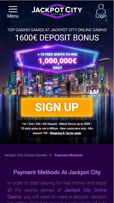 Jackpot City Casino 3m