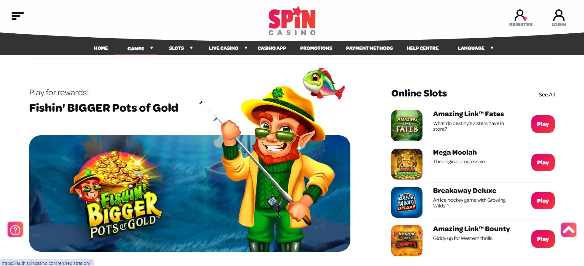 spin casino 2