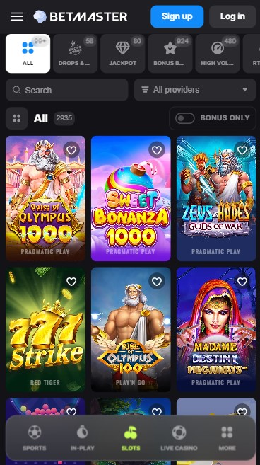 Betmaster Casino 2m