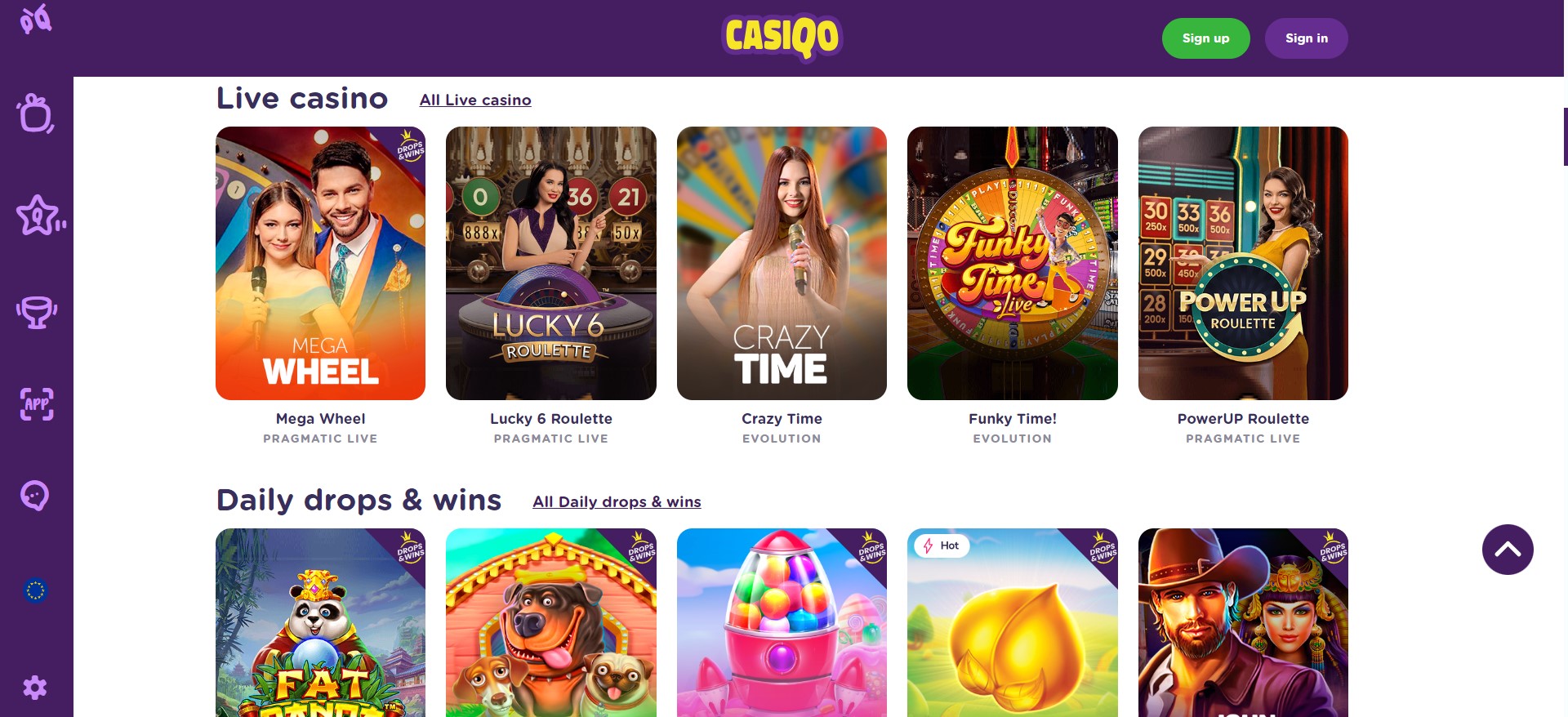 Casiqo Casino 3