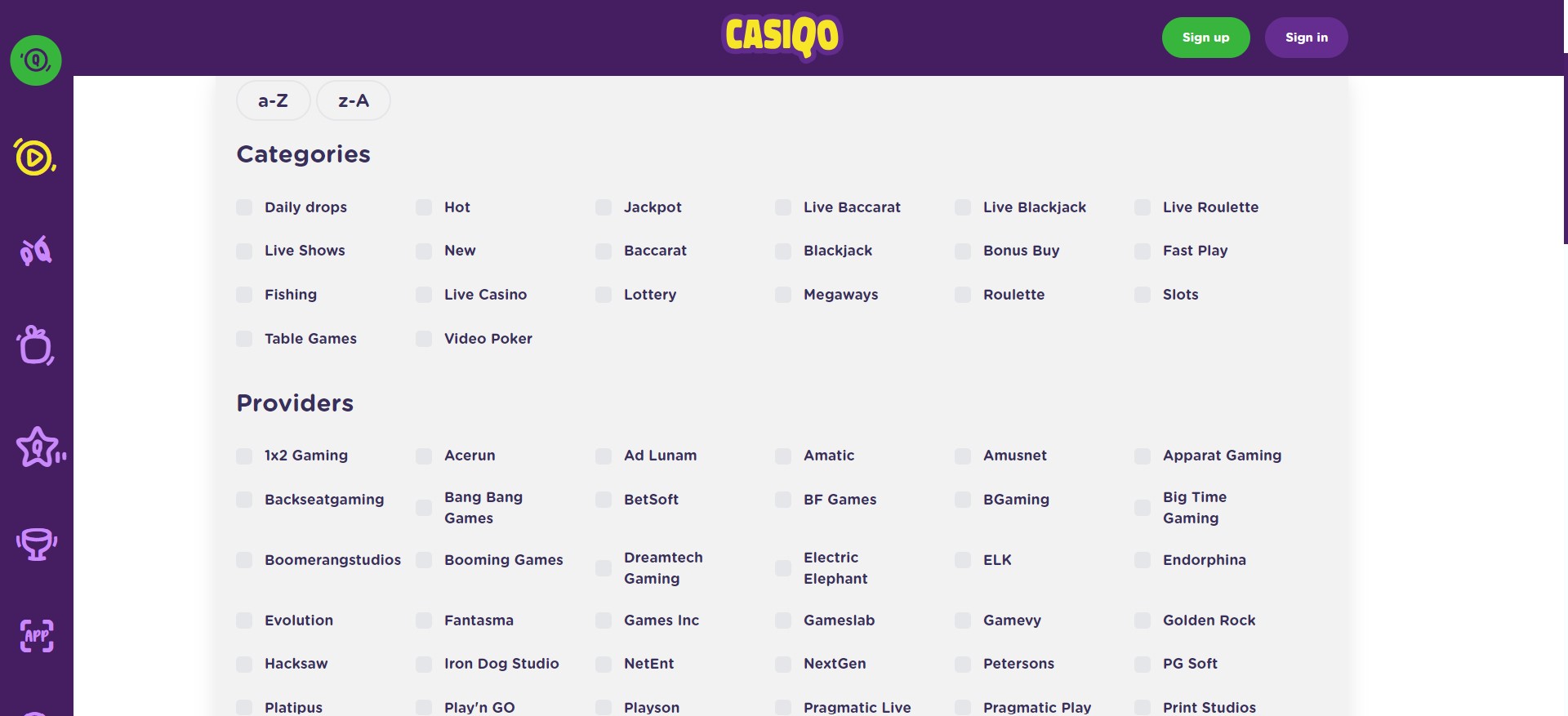 Casiqo Casino 6