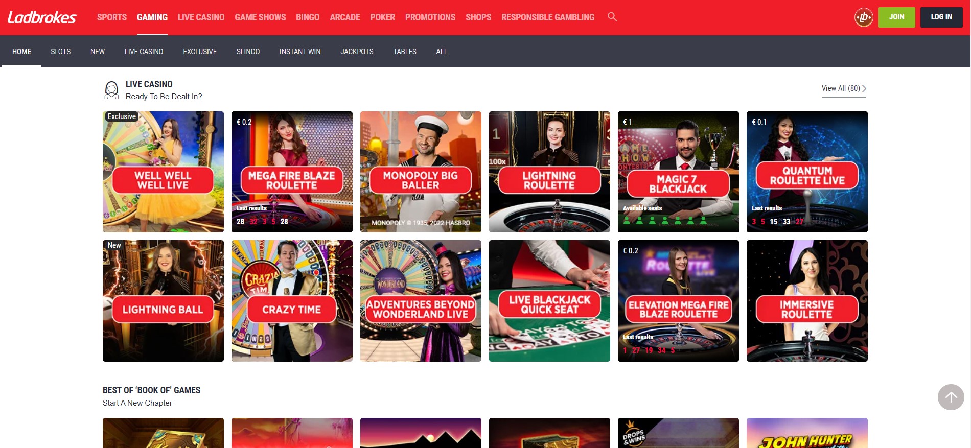 Ladbrokes Сasino 5