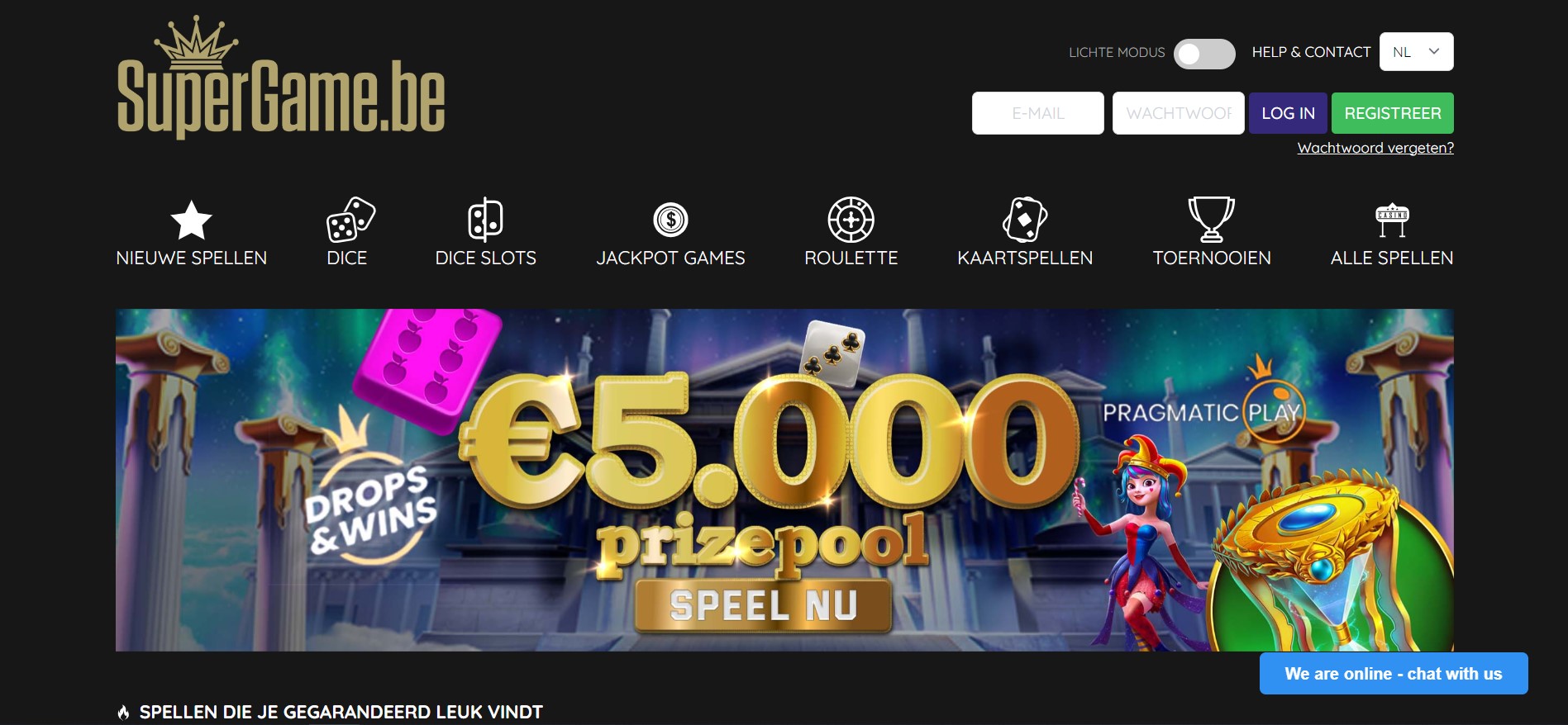 SuperGame Be casino 1