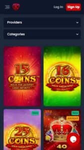 kryptosino casino Spelaanbod