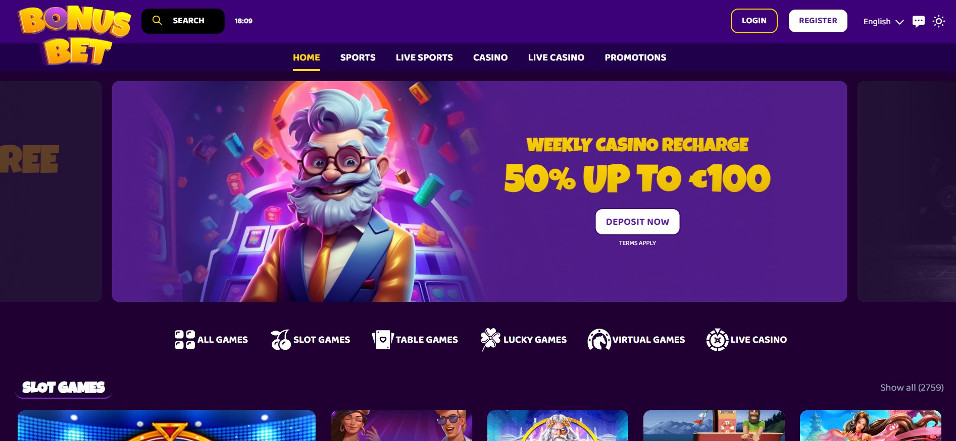 Bonus Bet Casino 1