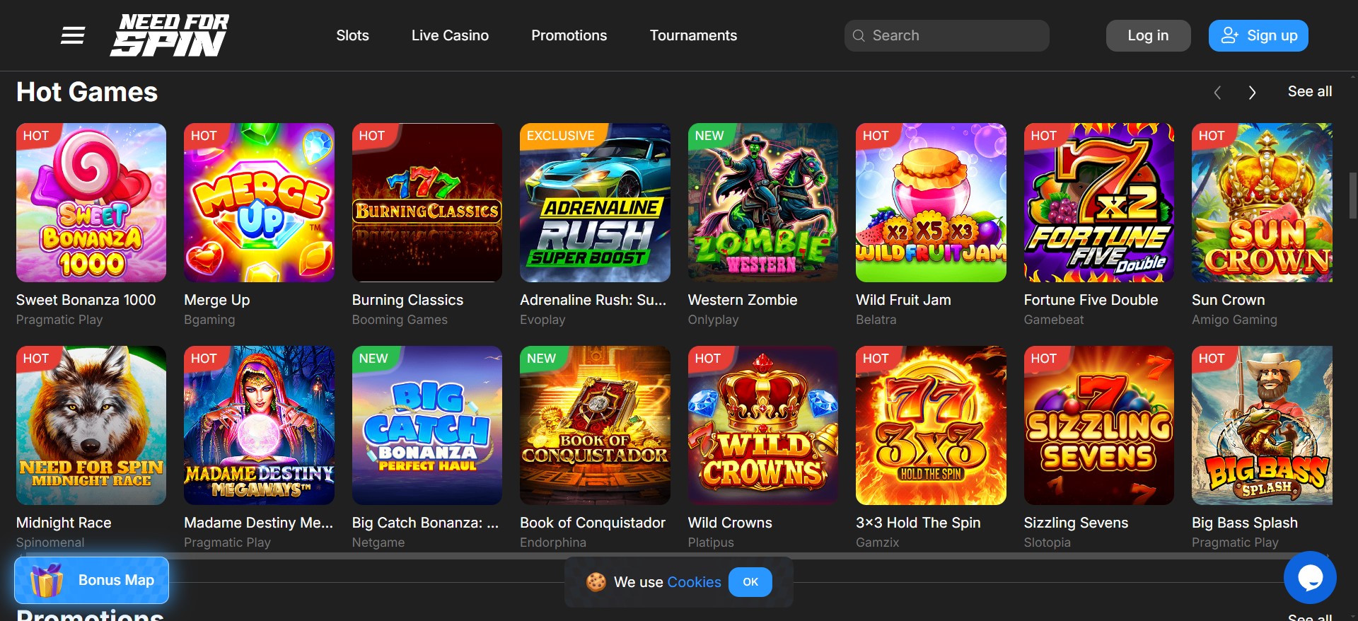 Need For Spin Casino 3