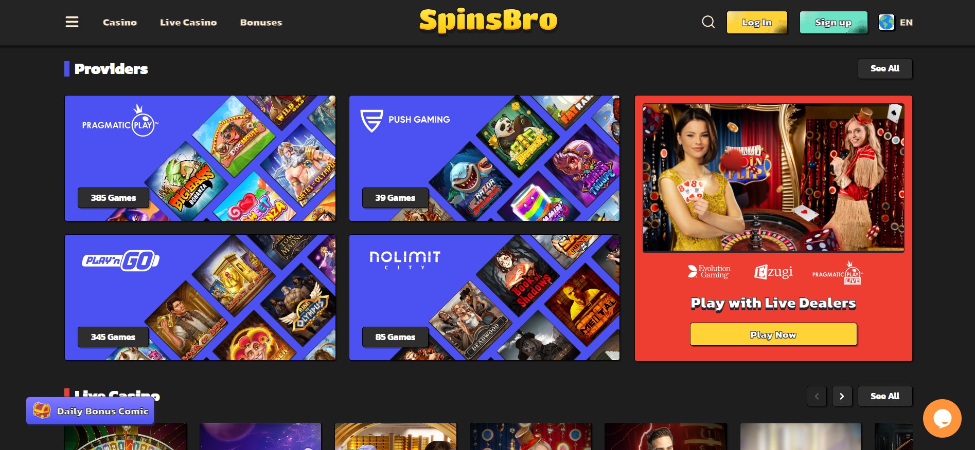 SpinsBro Casino 4