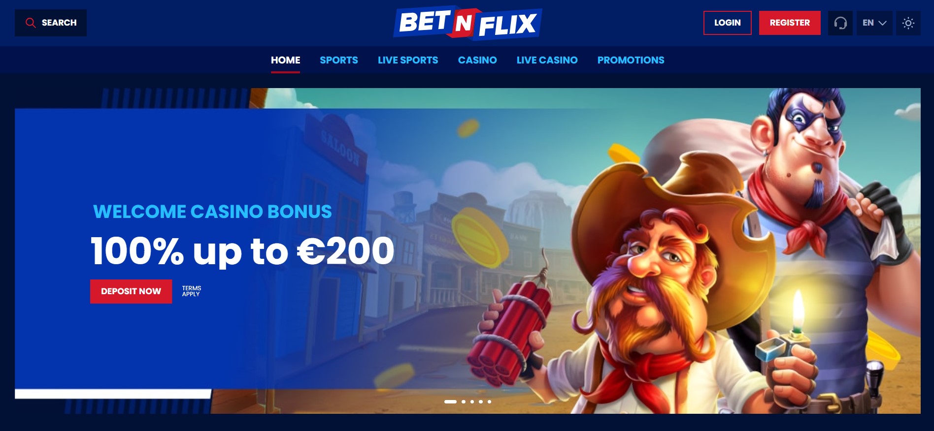 BetNFlix Online Casino 1