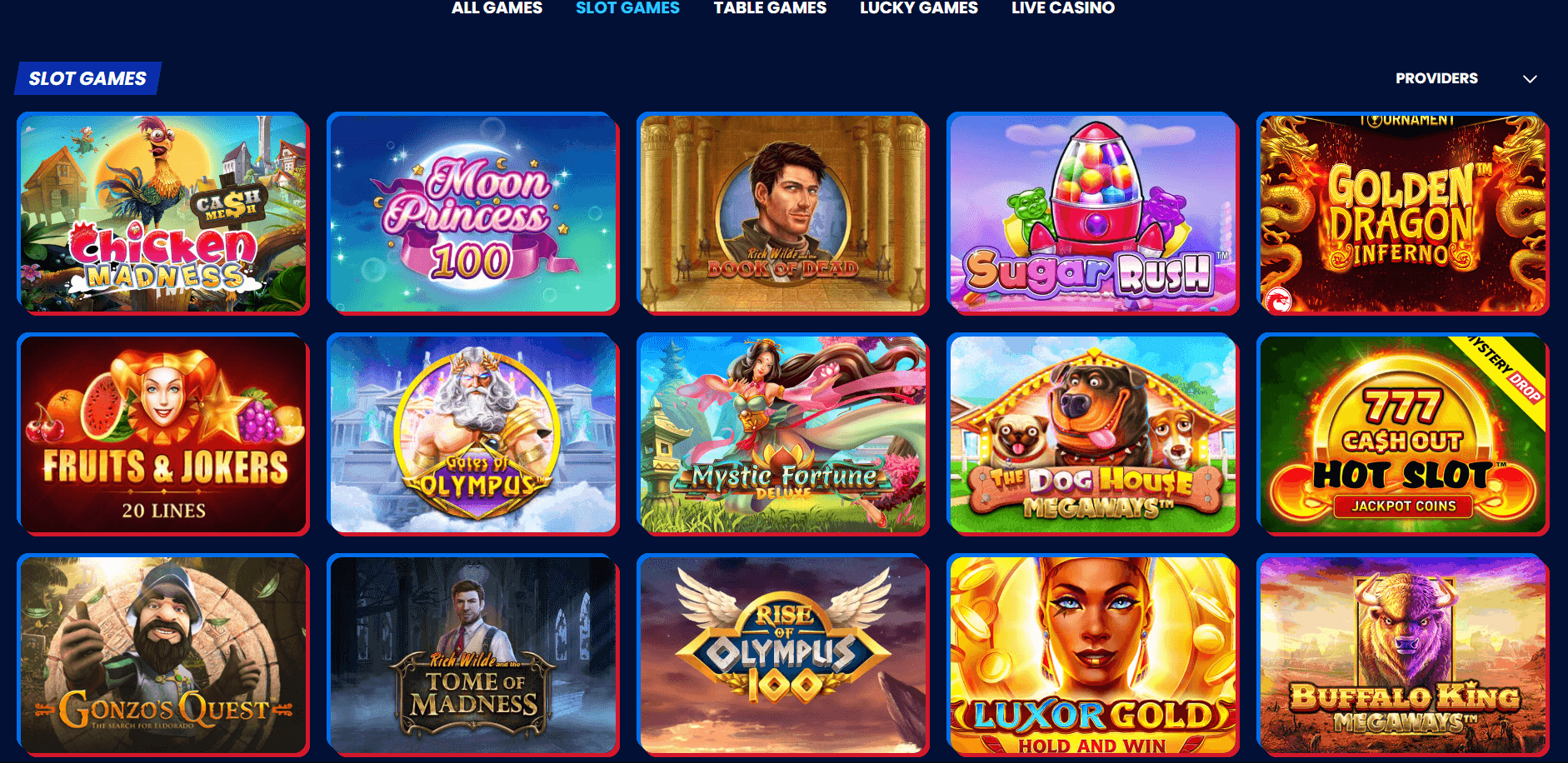 BetNFlix casino Slot games