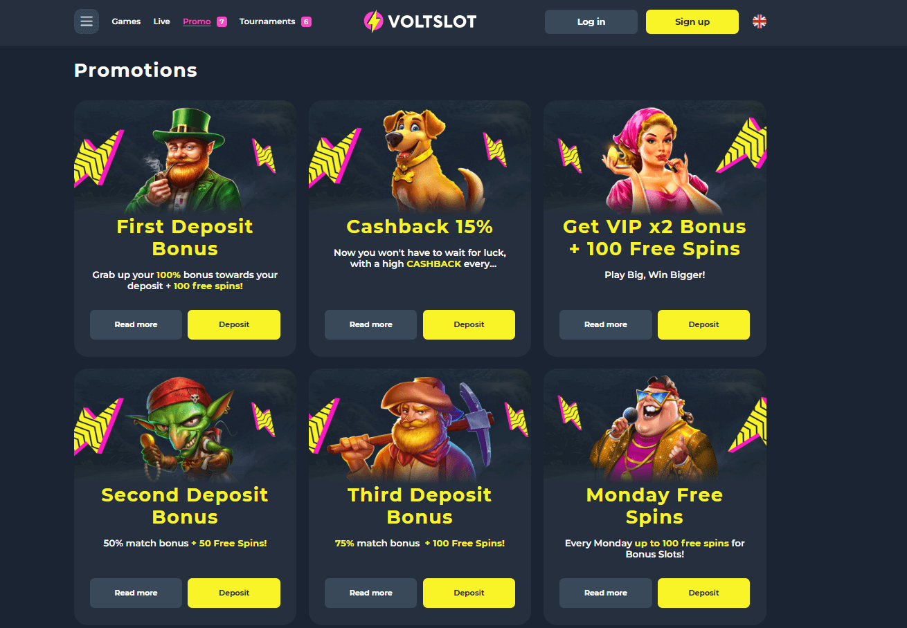 volt online casino promotions