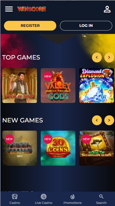 winscore casino 3m