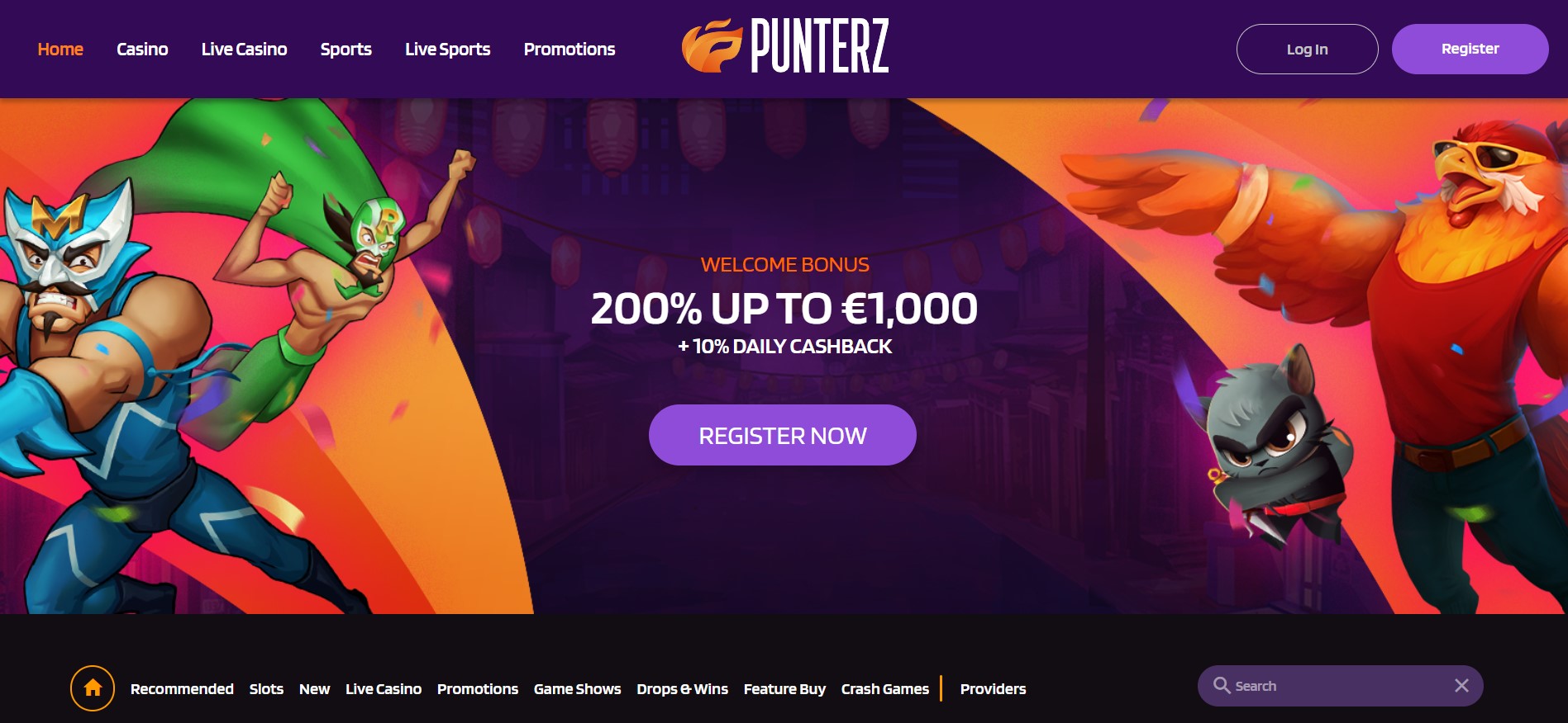 punterz casino 1