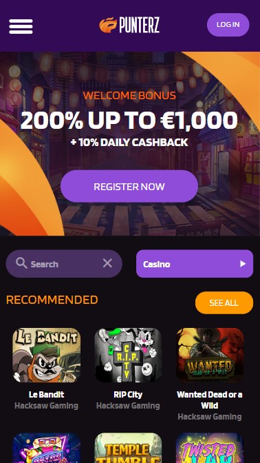 punterz casino 1m