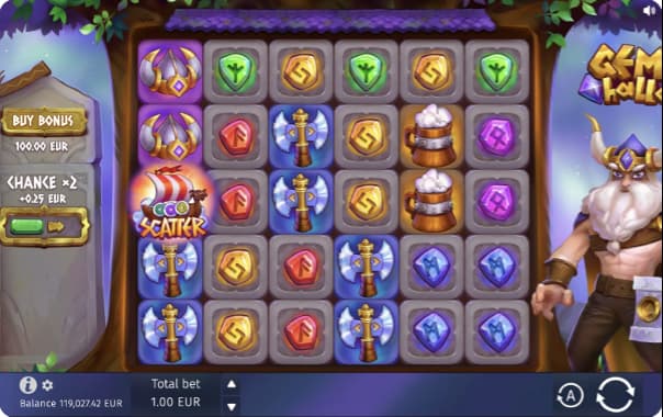 Bgaming slot Gemhalla